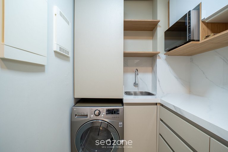 Apt en edif. c/ piscina en Centro-Floripa CJO0202