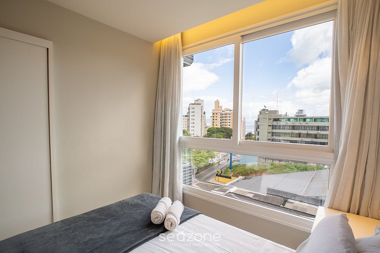 Apt en edif. c/ piscina en Centro-Floripa CJO0202