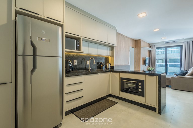 Apto c/ balcón a 220 m del mar FFS0901