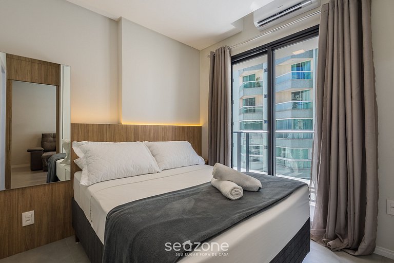 Apto c/ balcón a 220 m del mar FFS0901