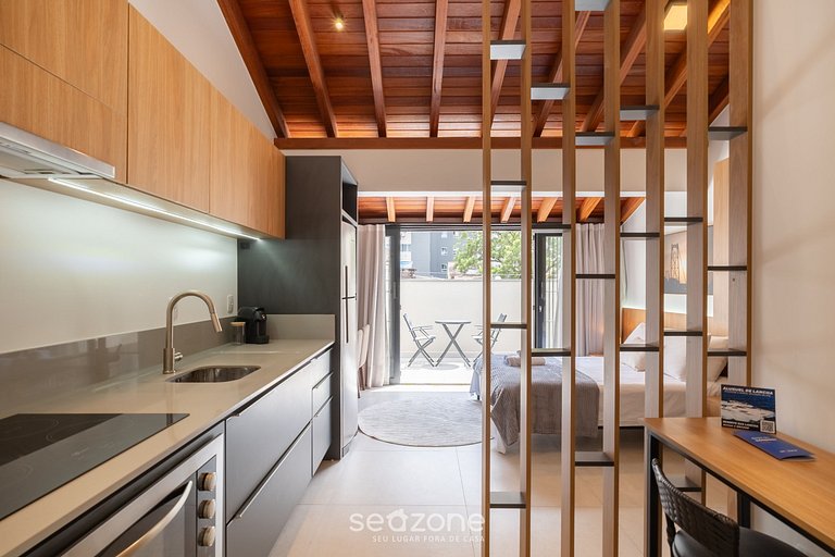 Studio con balcón privado en Floripa CMA0201