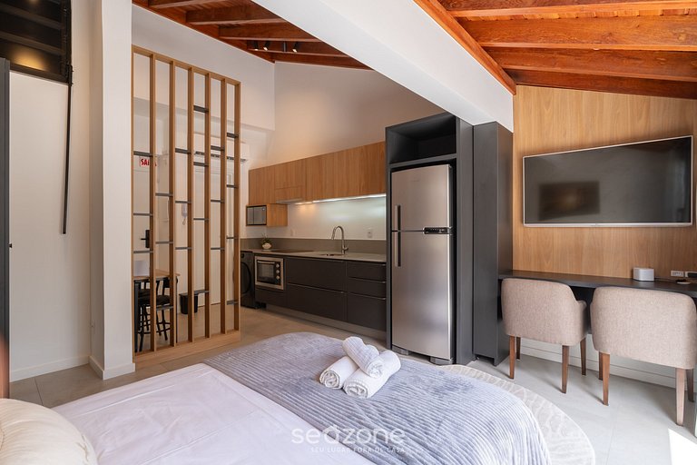 Studio con balcón privado en Floripa CMA0201