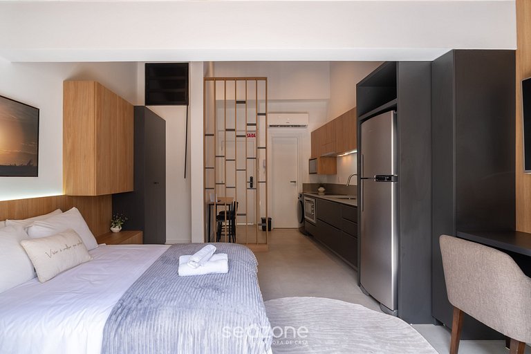 Studio con balcón privado en Floripa CMA0201