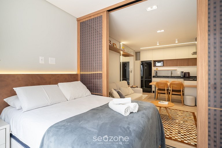 Estúdio a 300m da Beira-mar Norte MSG0101