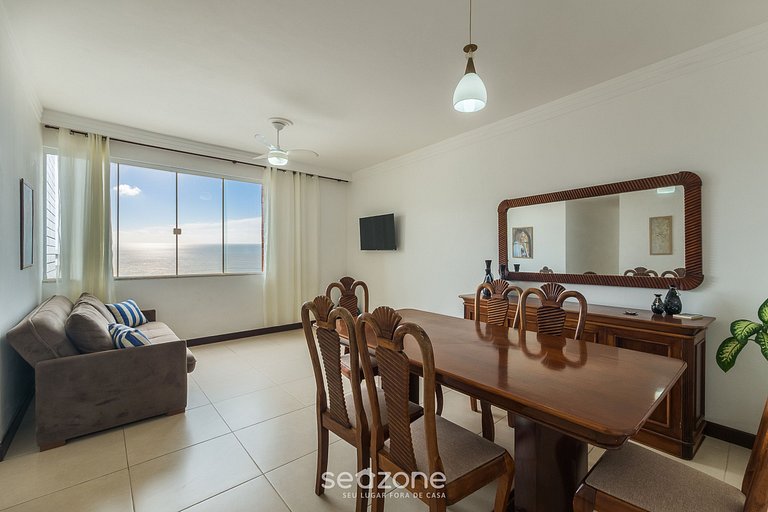 Apto 3 Quartos e Vista Mar EDI0302