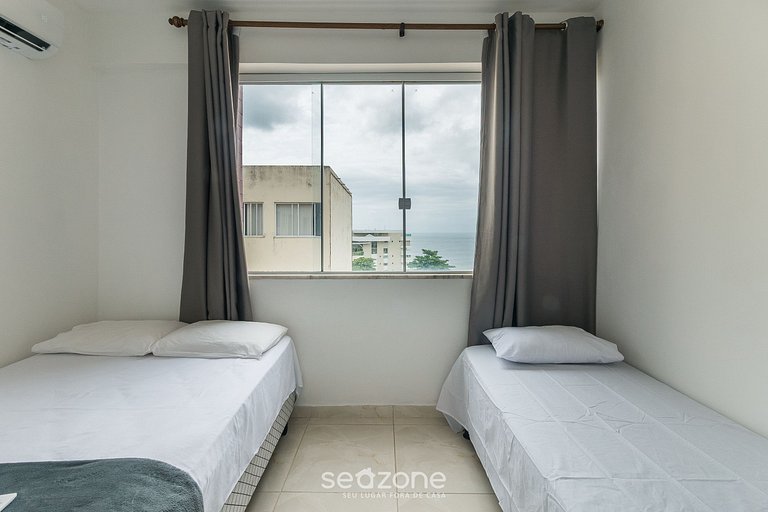 Apto 3 Quartos e Vista Mar EDI0302