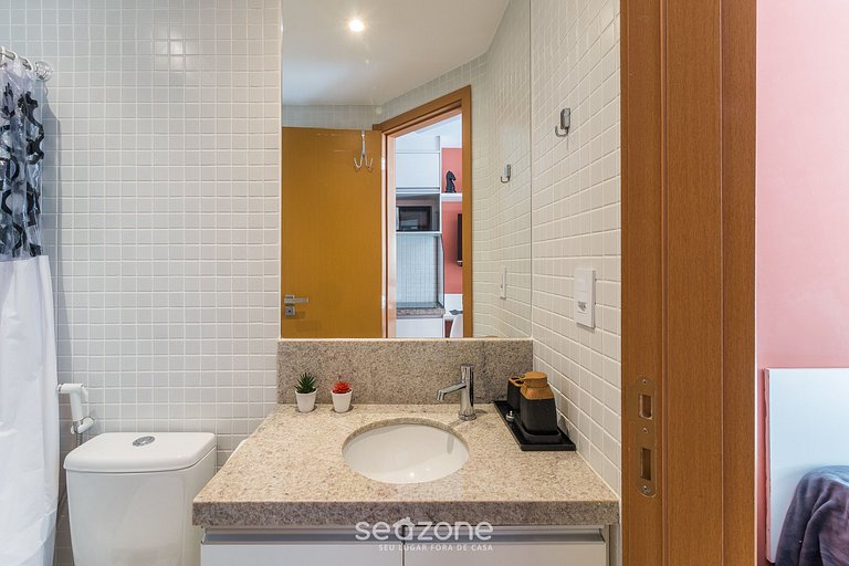 Moderno c/ piscina a passos do Mar SMA0110