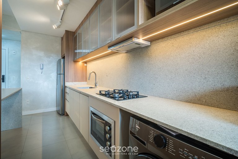 Apto c/ parrilla a pocos pasos del mar RTY0305