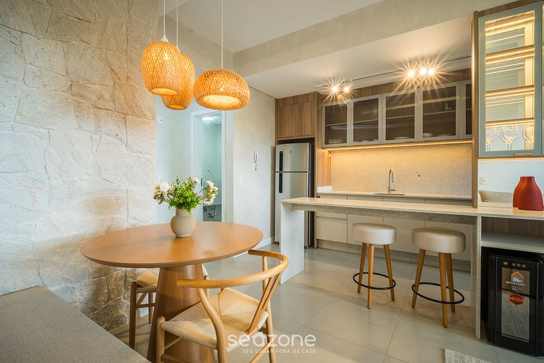 Apto c/ parrilla a pocos pasos del mar RTY0305