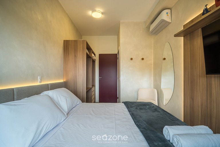 Apto c/ parrilla a pocos pasos del mar RTY0305