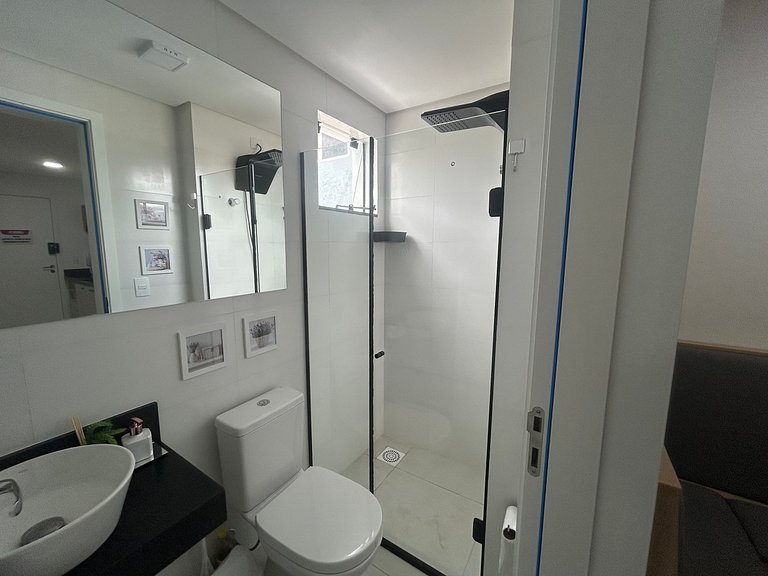 Estúdio completo à passos do mar AAR0207