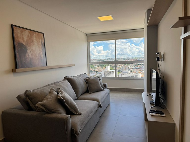 Apto. de 1 suite en edif. c/ piscina GRL1802