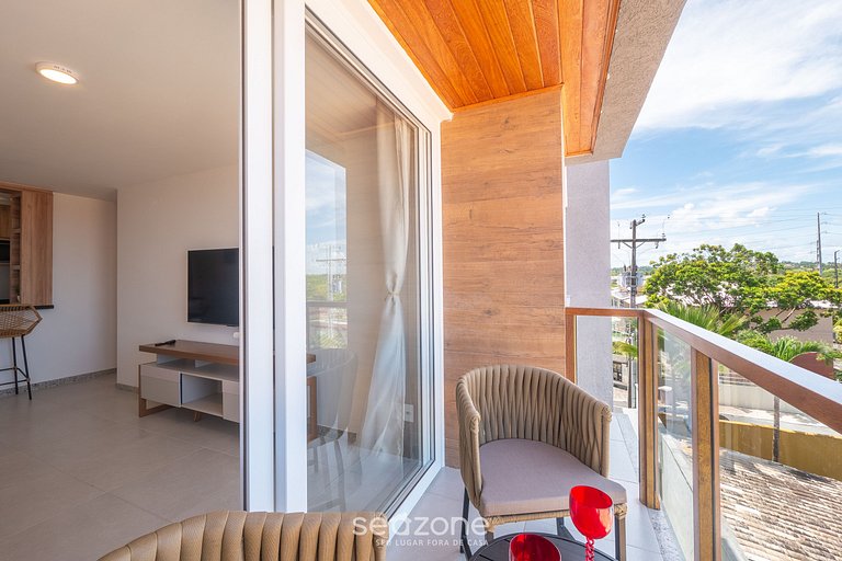 Apto em Cond. c/ Piscina e Churrasq. AGA0201