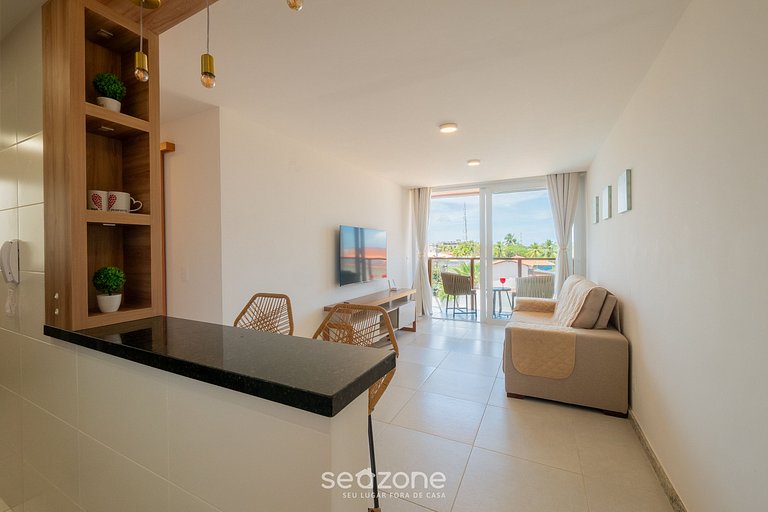 Apto em Cond. c/ Piscina e Churrasq. AGA0201