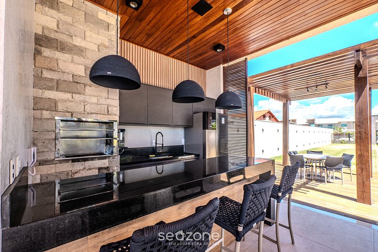 Apto em Cond. c/ Piscina e Churrasq. AGA0201