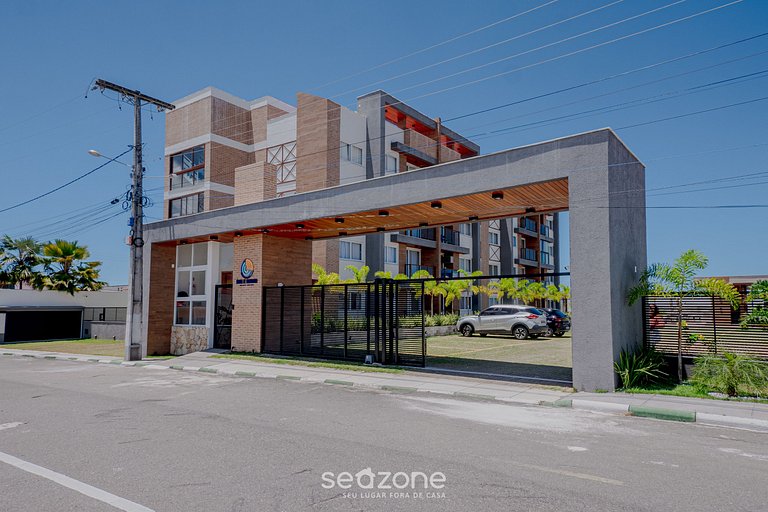 Hermoso apt en edif. c/ piscina Guarajuba AGA0203