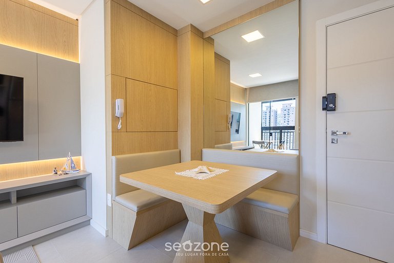 Apto c/ Parrilla a 500 m de la Playa LPR1304