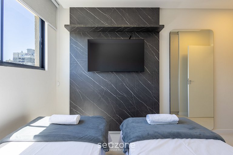 Apto c/ Churrasqueira 500m da Praia LPR1304