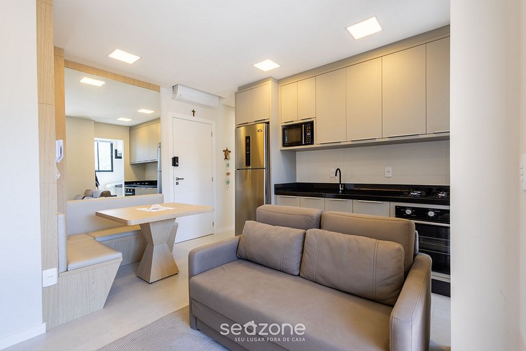 Apto c/ Churrasqueira 500m da Praia LPR1304