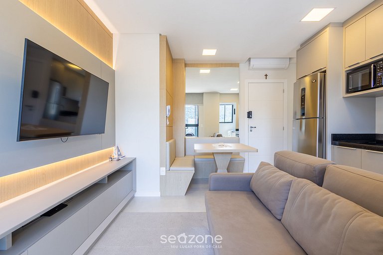 Apto c/ Churrasqueira 500m da Praia LPR1304