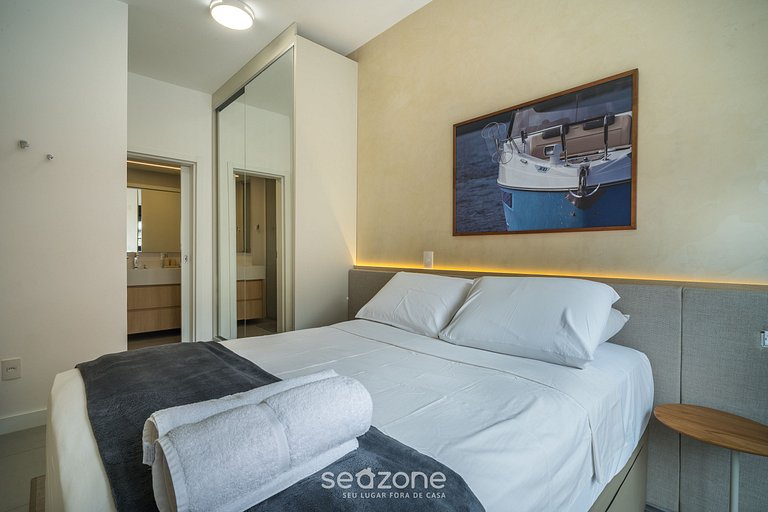 Apto c/ parrilla y balcón a 220 m del mar RTY0216