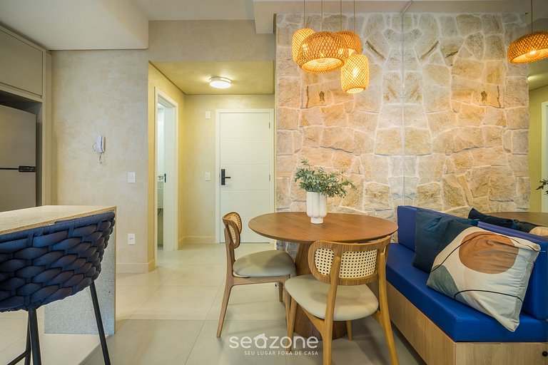 Apto c/ parrilla y balcón a 220 m del mar RTY0216