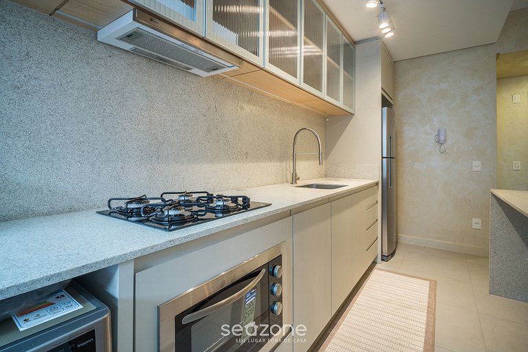 Apto c/ parrilla y balcón a 220 m del mar RTY0216