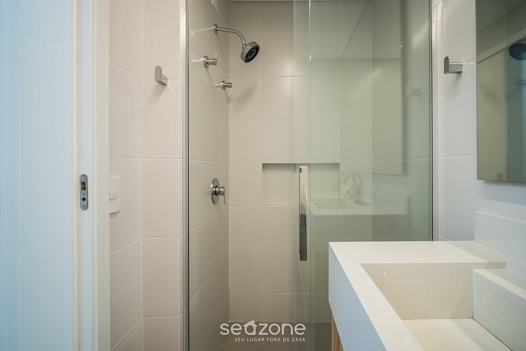 Apto c/ parrilla y balcón a 220 m del mar RTY0216