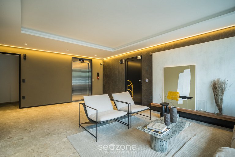 Apto c/ parrilla y balcón a 220 m del mar RTY0216