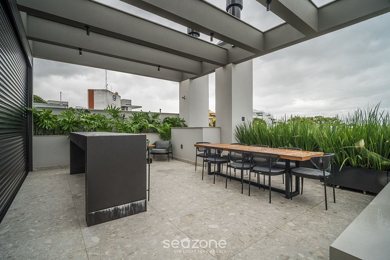 Apto c/ parrilla y balcón a 220 m del mar RTY0216