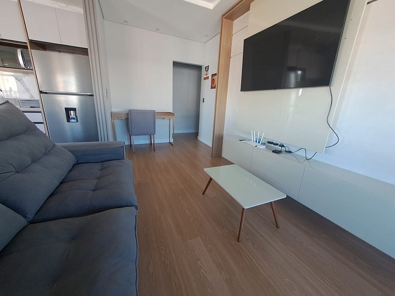 Apto c/ churrasqueira a 200m da Praia IFA0054