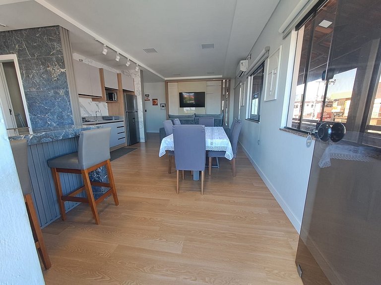 Apto. c/ parrilla a 200 m de la playa IFA0054