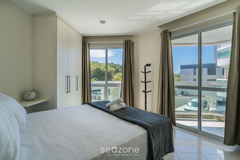 Apto c/ Churrasqueira em cond. Beira-mar PRO0113