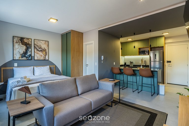 Estudio en edif. a 600m de la UFSC TER0212