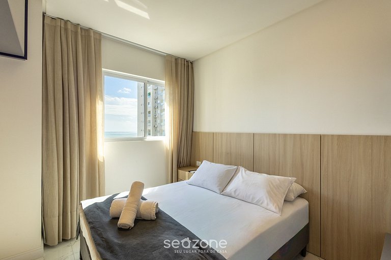 Apto Vista al Mar a 550 m de la Playa GEV1304