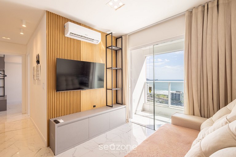Apto Vista Mar a 550m da Praia GEV1304