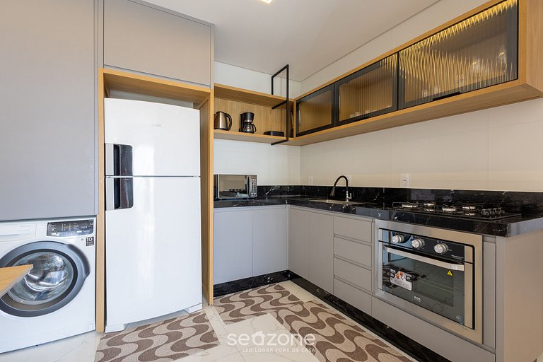 Apto Vista al Mar a 550 m de la Playa GEV1304