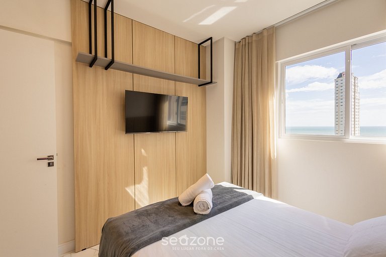 Apto Vista Mar a 550m da Praia GEV1304