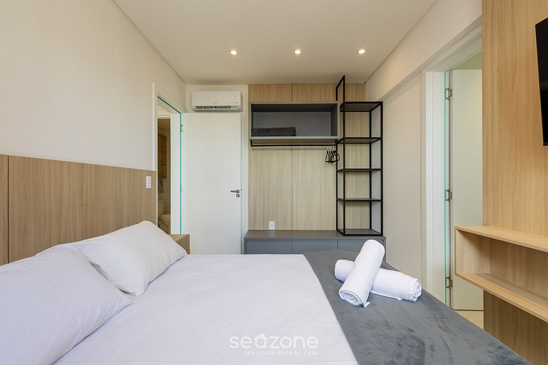 Apto Vista Mar a 550m da Praia GEV1304