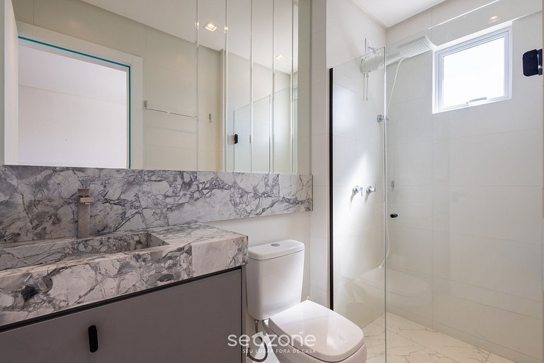 Apto Vista Mar a 550m da Praia GEV1304