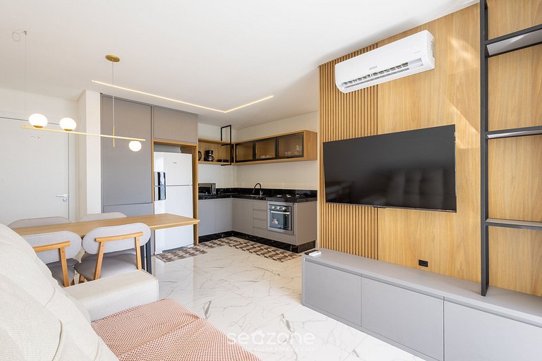 Apto Vista Mar a 550m da Praia GEV1304