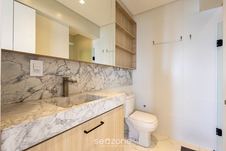 Apto Vista Mar a 550m da Praia GEV1304