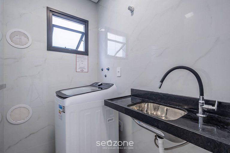 Apto con balcón y parrilla a 250 m del mar RMP0102