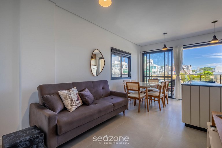 Apto con balcón y parrilla a 250 m del mar RMP0102