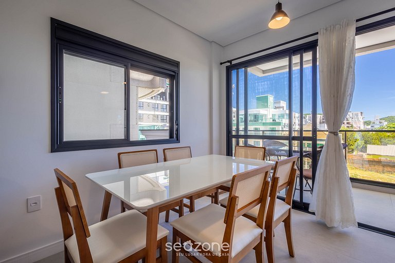 Apto c/ varanda e churrasq. a 250m do Mar RMP0102