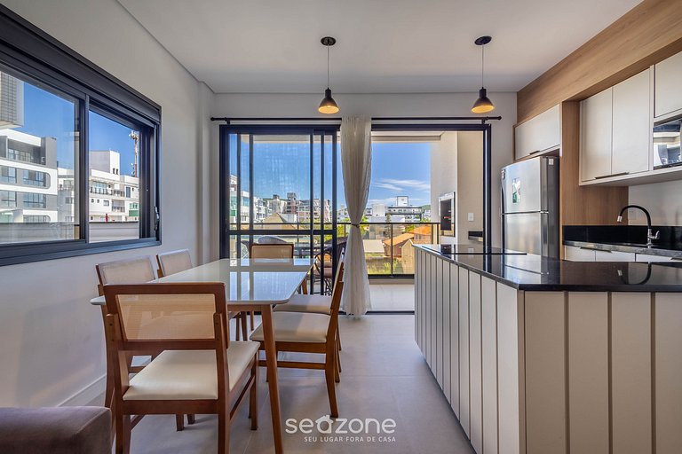 Apto con balcón y parrilla a 250 m del mar RMP0102