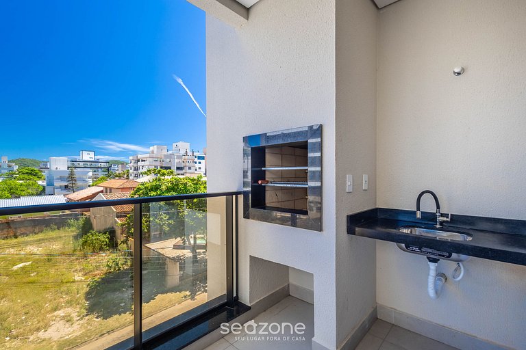 Apto con balcón y parrilla a 250 m del mar RMP0102