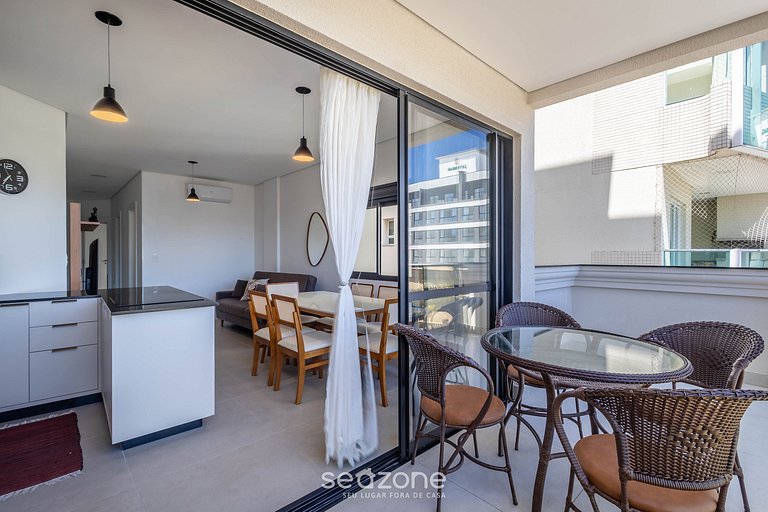 Apto con balcón y parrilla a 250 m del mar RMP0102