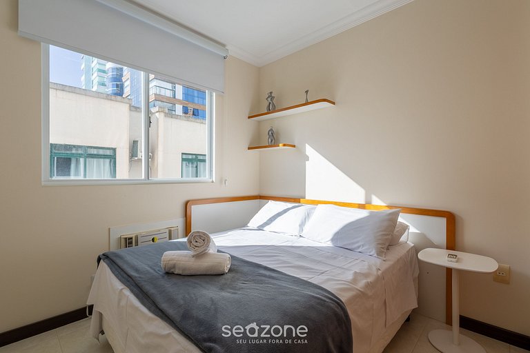 Apto c/ varanda gourmet à beira-mar RKR0502