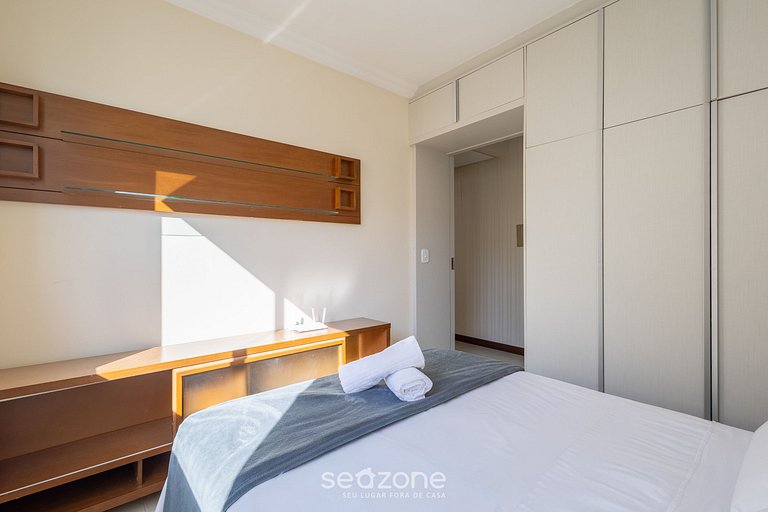 Apto c/ varanda gourmet à beira-mar RKR0502